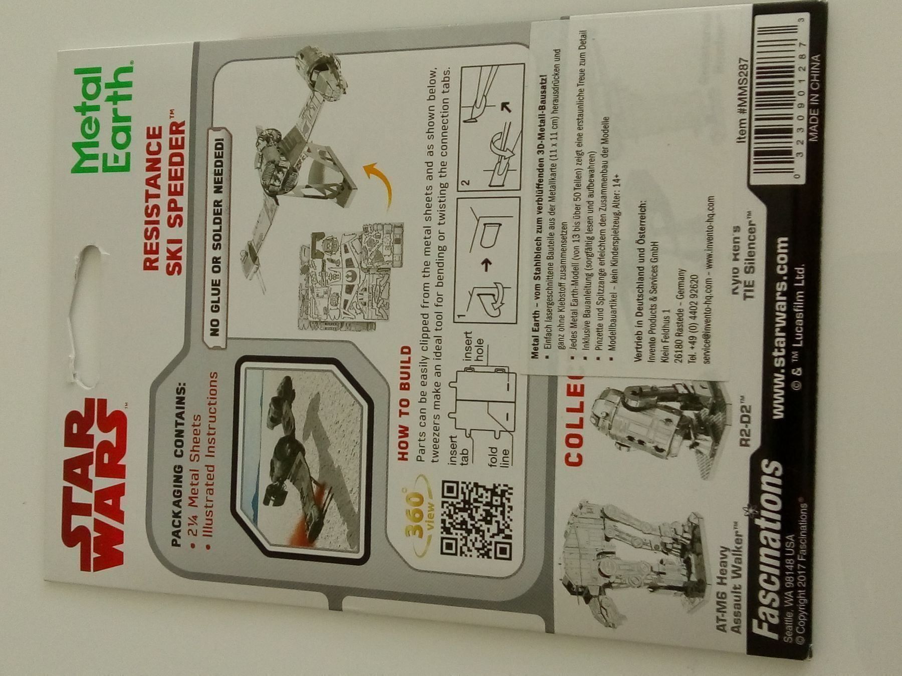 Spielzeuge: Star Wars - Resistance Ski Speeder – Neu und originalverpackt aus Basel von vintagecollector 1