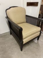 Englische Bergere Armchair aus Mahagoni