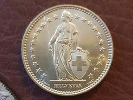 2 Franken 1936 Wunderbar erhalten!!- - Silber - Top!