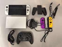 Switch Oled mit Zubehör