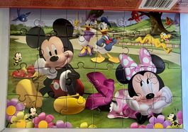 Puzzle Mickey und Minnie Mouse (24 Teile, 3+)
