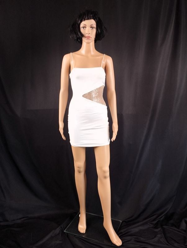 Robes: SUPERDOWN weisses Minikleid Gr. XS – D'occasion à Schübelbach par Restwert_Schubelbach