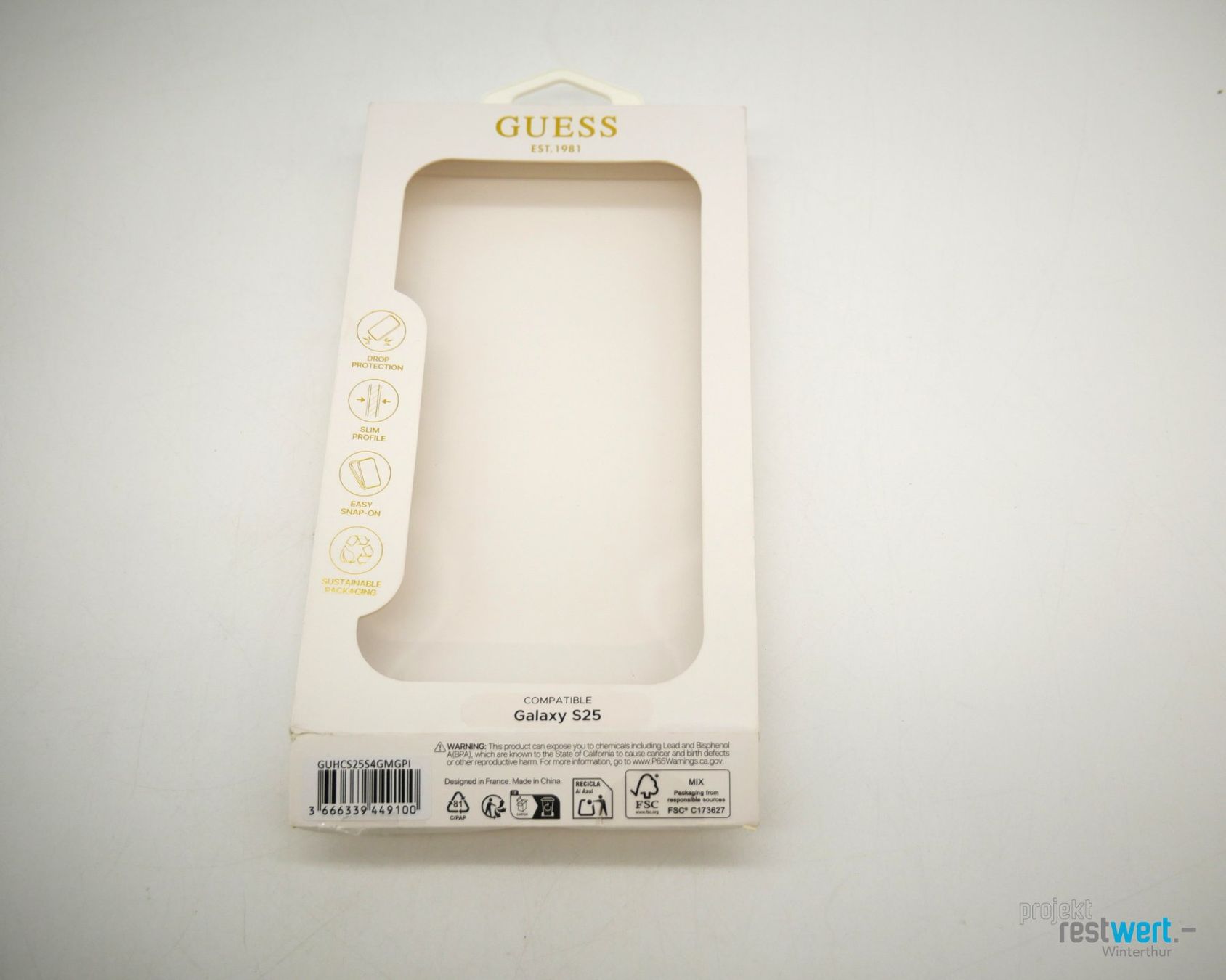 Guess Cover & Protezioni schermo: GUESS Hülle für Galaxy S25 – Nuovo (secondo la descrizione) da Winterthur venduto da Restwert_Winterthur 2