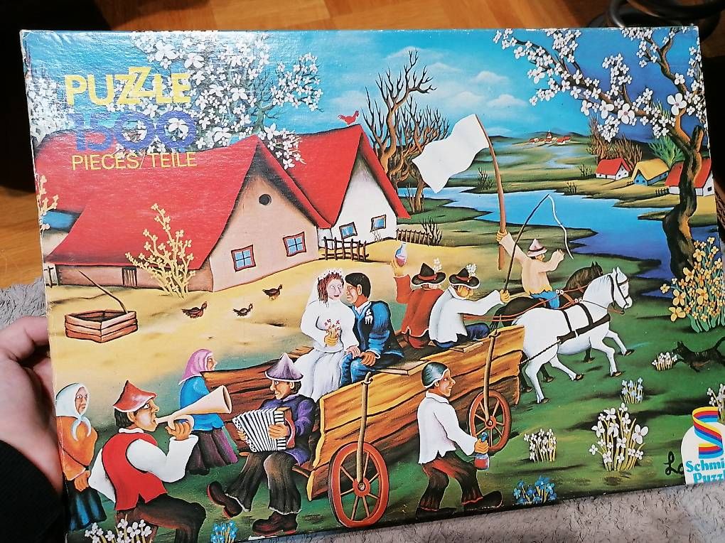 Puzzle: puzzle bauernhochzeit – Usato da Aesch BL venduto da desi1991