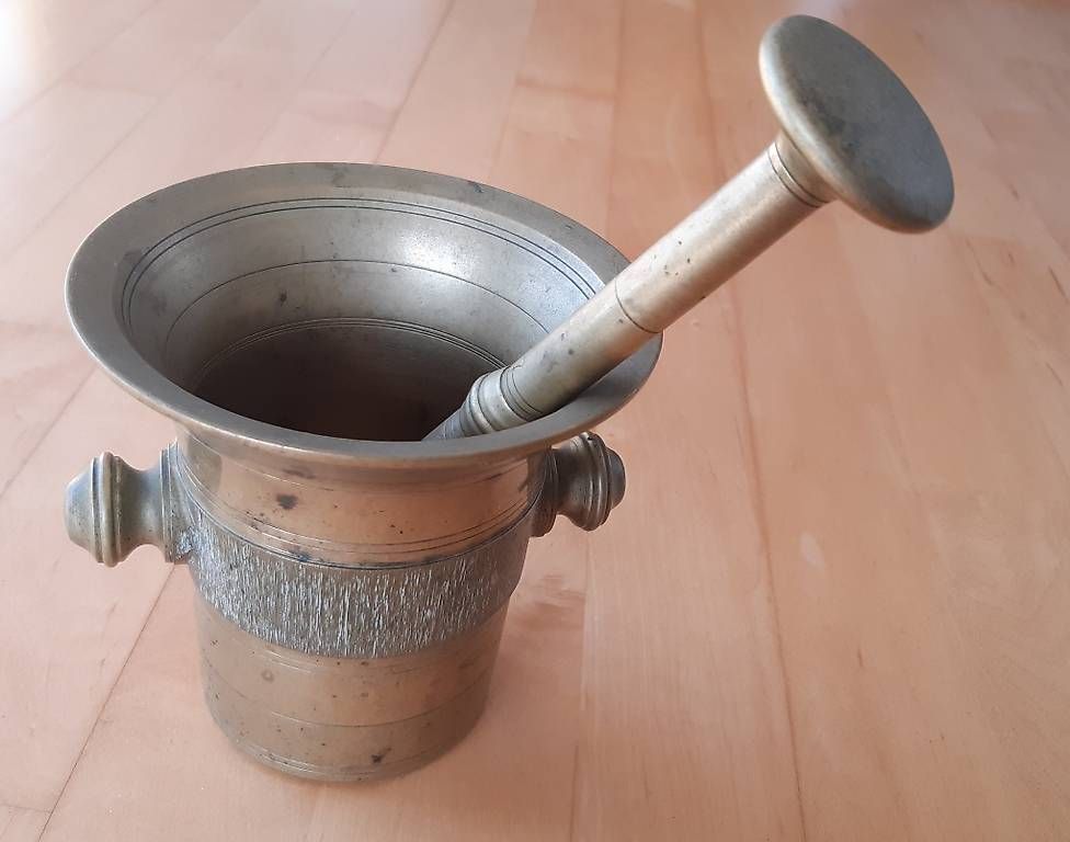 Altro per cucinare: Mörser und Stössel aus Messing – Usato da Schaan venduto da jud_59jg 3