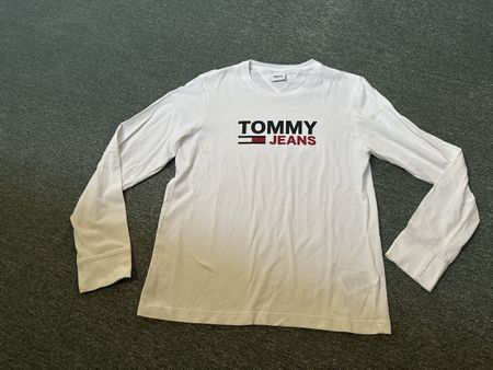 Langarmshirt Tommy Jeans weiss 