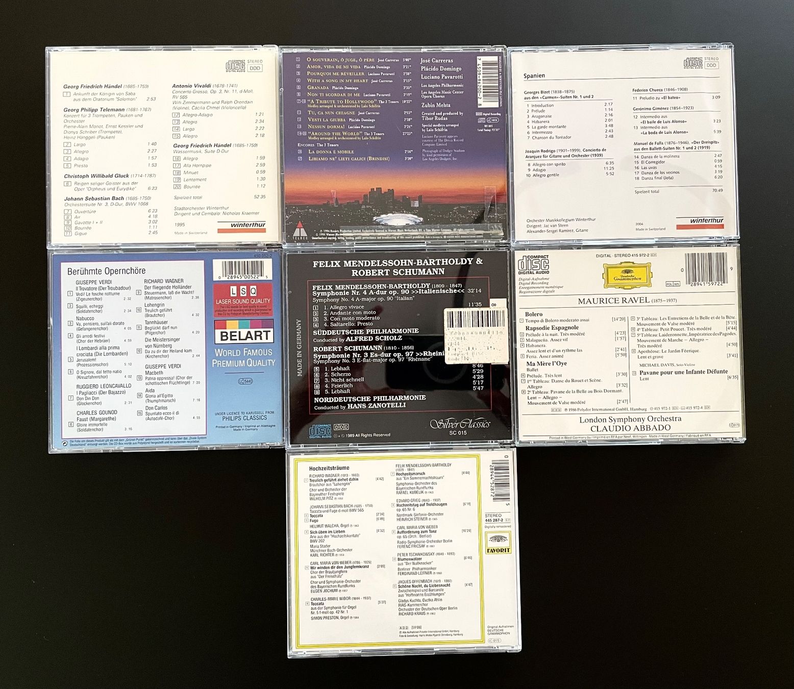 CD: 7 CD‘s Klassik Sammlung – Usato da Küsnacht ZH venduto da Haus65 1