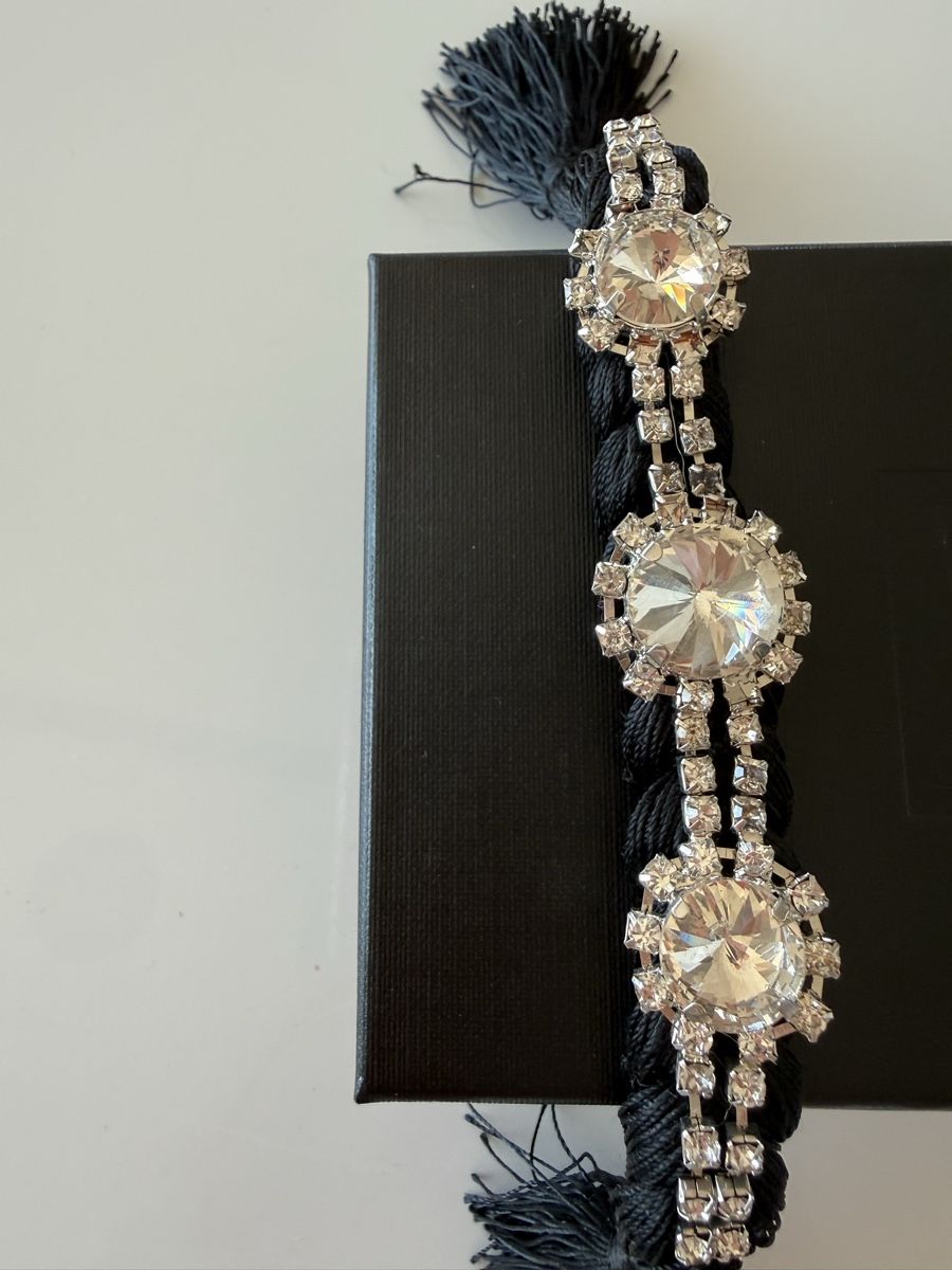 Bracciali & Braccialetti: Armband Schwarz Crystal – Usato da Meilen venduto da Da-M 1