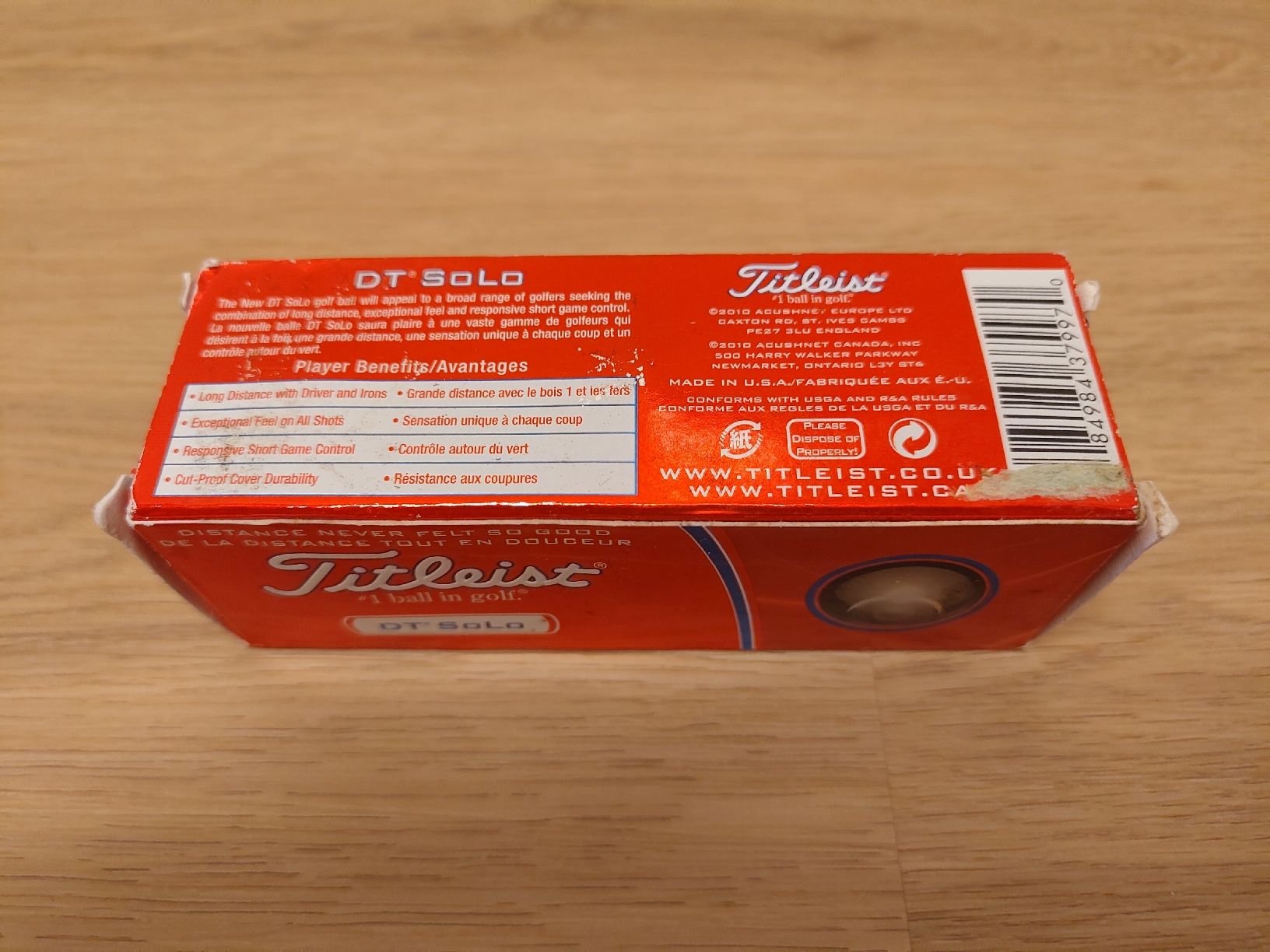 Titleist Palloni: Titleist DT Solo Golf Bälle – Nuovo (secondo la descrizione) da Zürich venduto da Almohammed 3