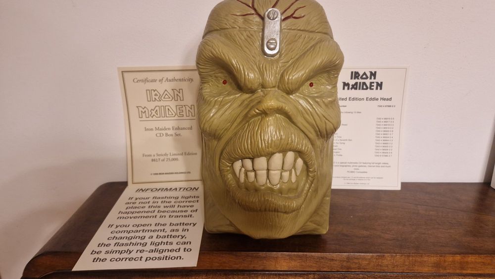 iron maiden eddie Box Sammlung rar CD (Gebraucht) in Rupperswil für CHF ...