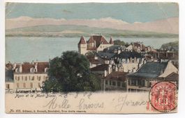 NYON et le Mont-Blanc