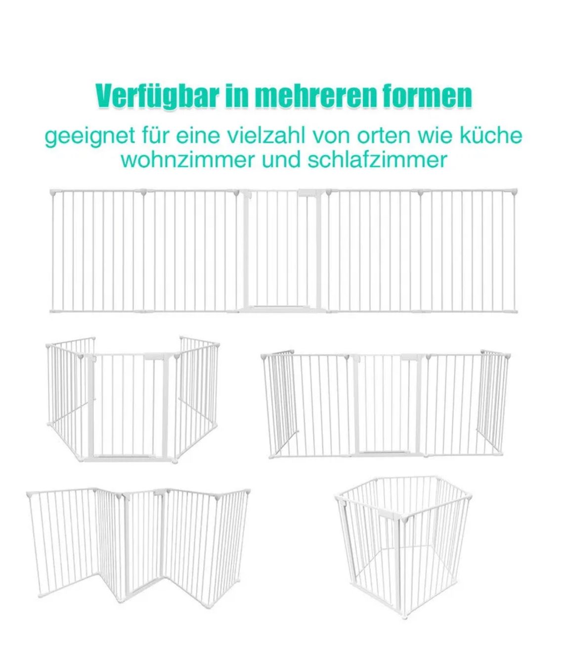 Altro: + Kaminschutzgitter Absperrgitter Türschutzgitter – Nuovo e nell'imballaggio originale da Amriswil venduto da JaJa-Express 6
