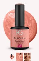 Pink Gellac Coastal Coral 458 Gel Nagellack nur 1x angewende