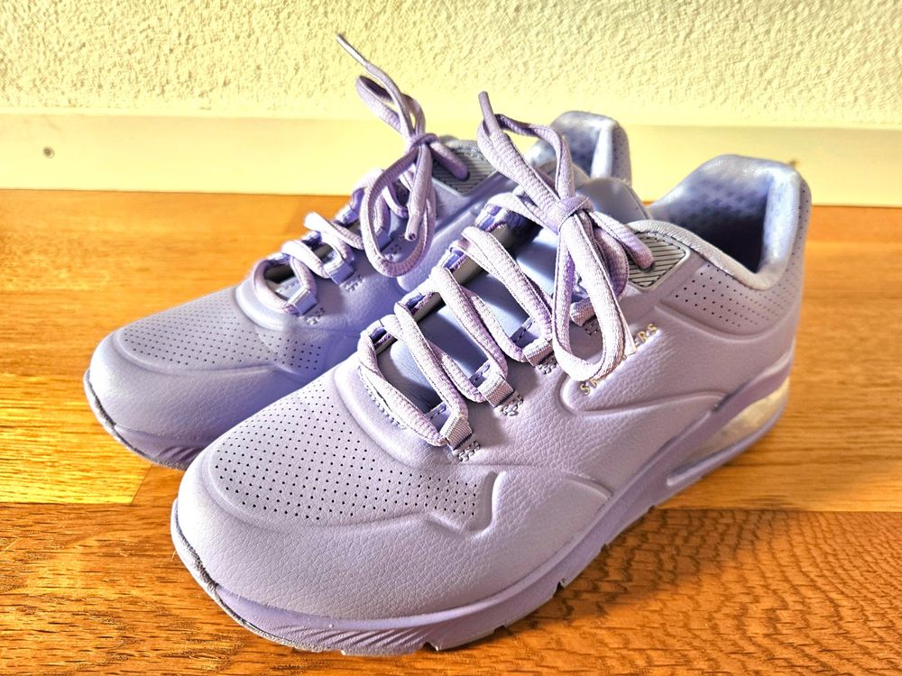 skechers damen lila