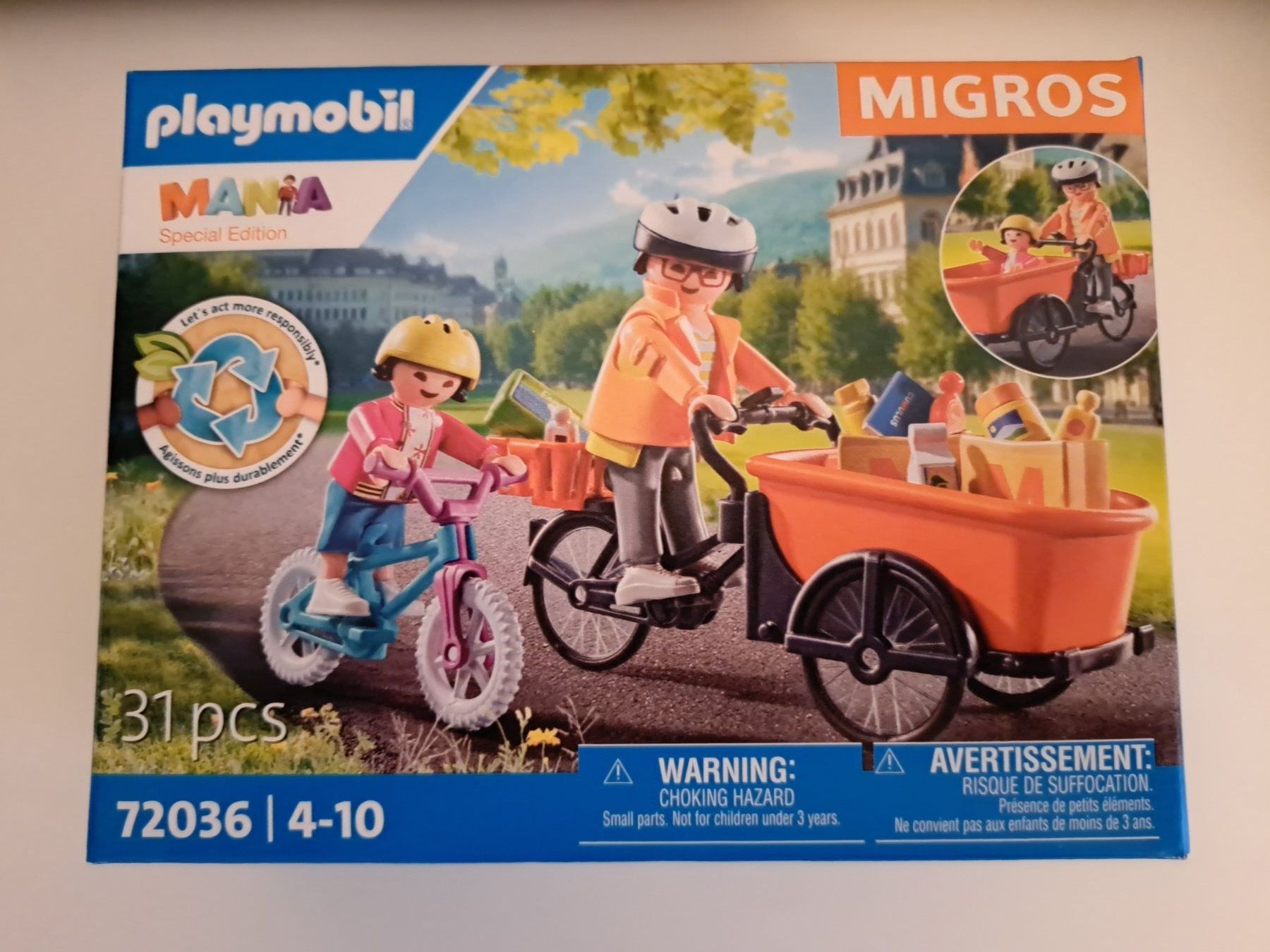 Playmobil Giocattoli: Playmobil Mania Migros Special Edition – Nuovo e nell'imballaggio originale da Oberburg venduto da portzi1