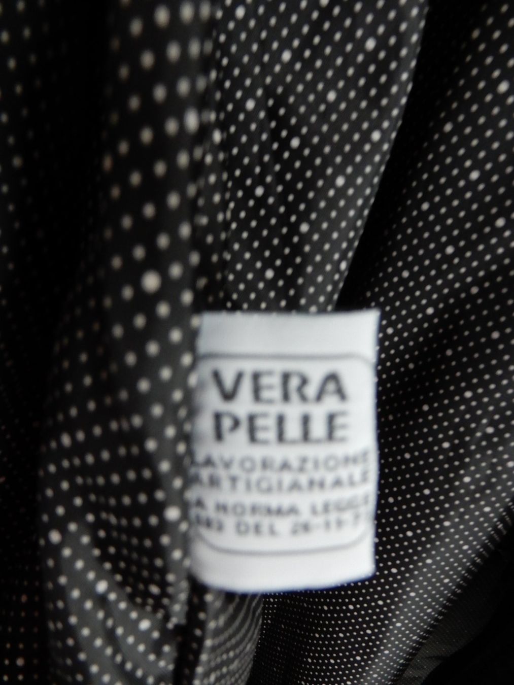 Vera Pelle Giacche: VERA PELLE Lederjacke, schwarz – Usato da Burgdorf venduto da Liss 7