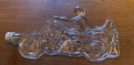 Motorrad-Flasche aus Glas. Super Deko für Biker!🏍️