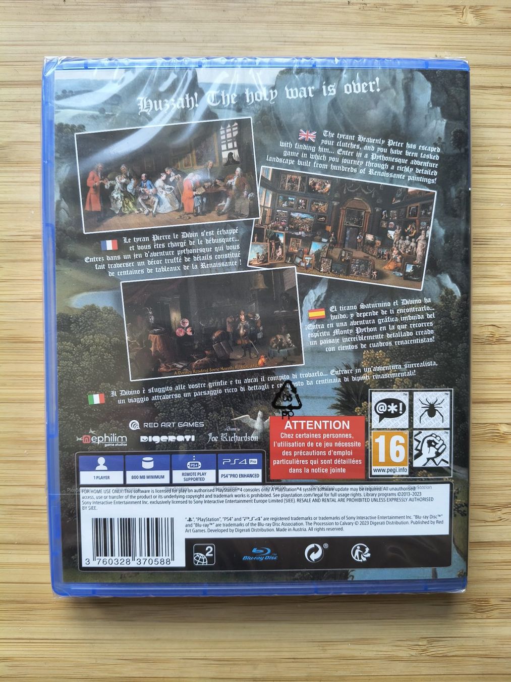 Giochi: The Procession to Calvary Sealed (PS 4) – Nuovo e nell'imballaggio originale da Riedholz venduto da ste_96cd 1