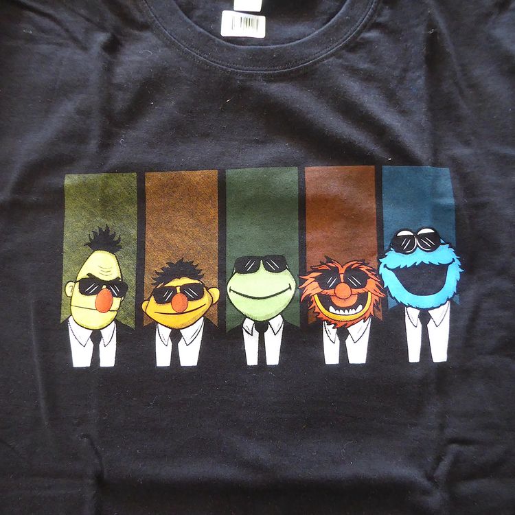 3 T-Shirt - Muppet Show, Simpsons, Pulp Fiction - Grösse M | Kaufen auf ...