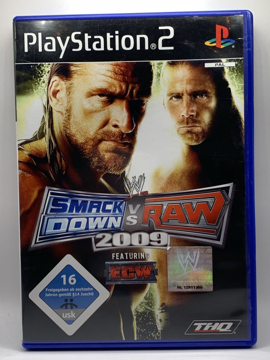 Sony Spiele: WWE SmackDown vs Raw 2009 - PS2 – Gebraucht aus Ostermundigen von RG-Collector