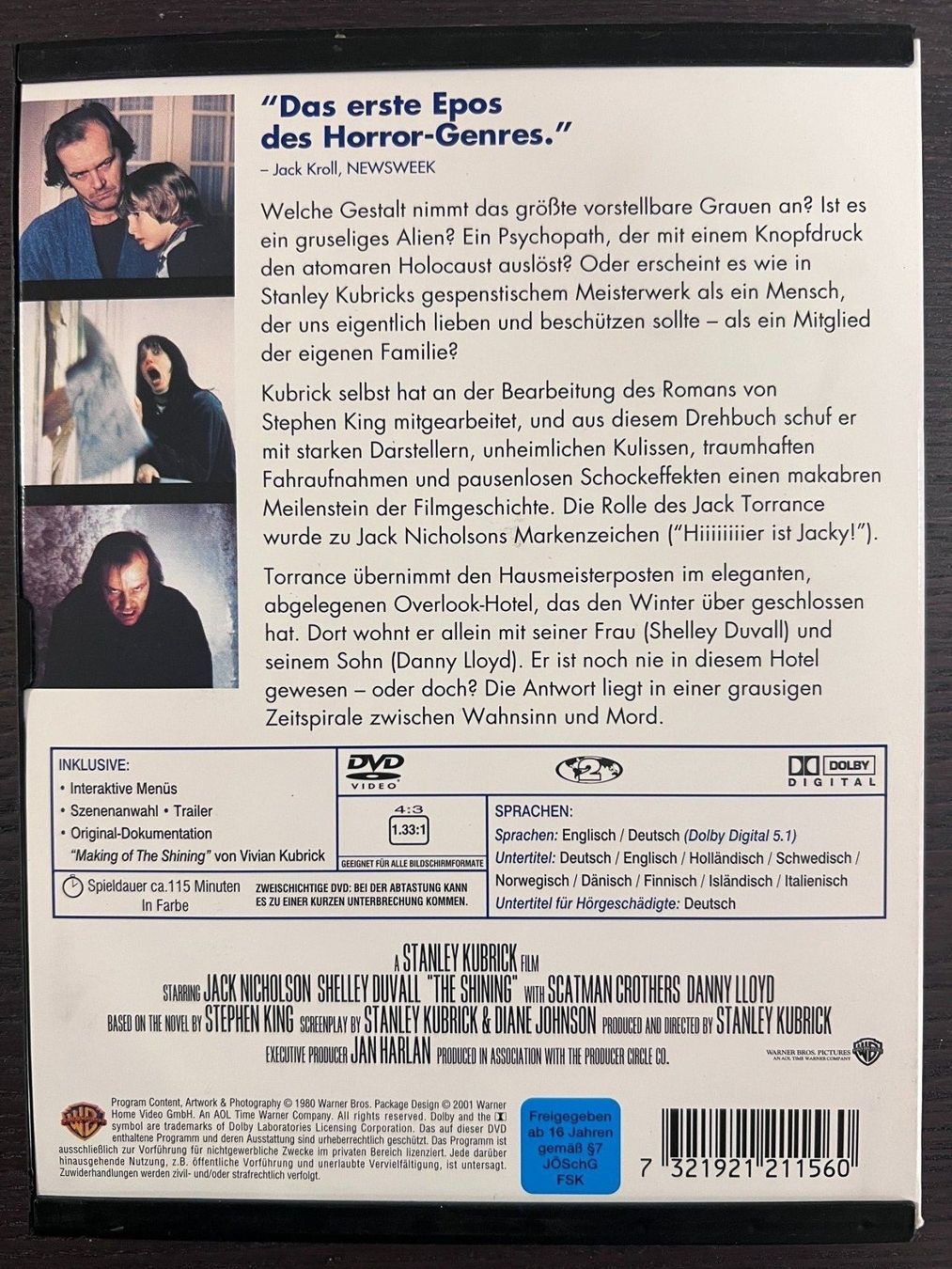 Alle DVDs: Shining – Gebraucht aus Zürich von FilmFreunde 1