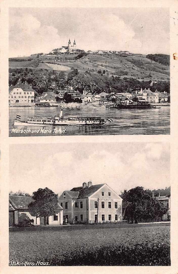 Ansichtskarten: Gruss aus KRUMMNUSSBAUM - Stockingers Haus – Gebraucht aus Lufingen von TopAnsichtskarten