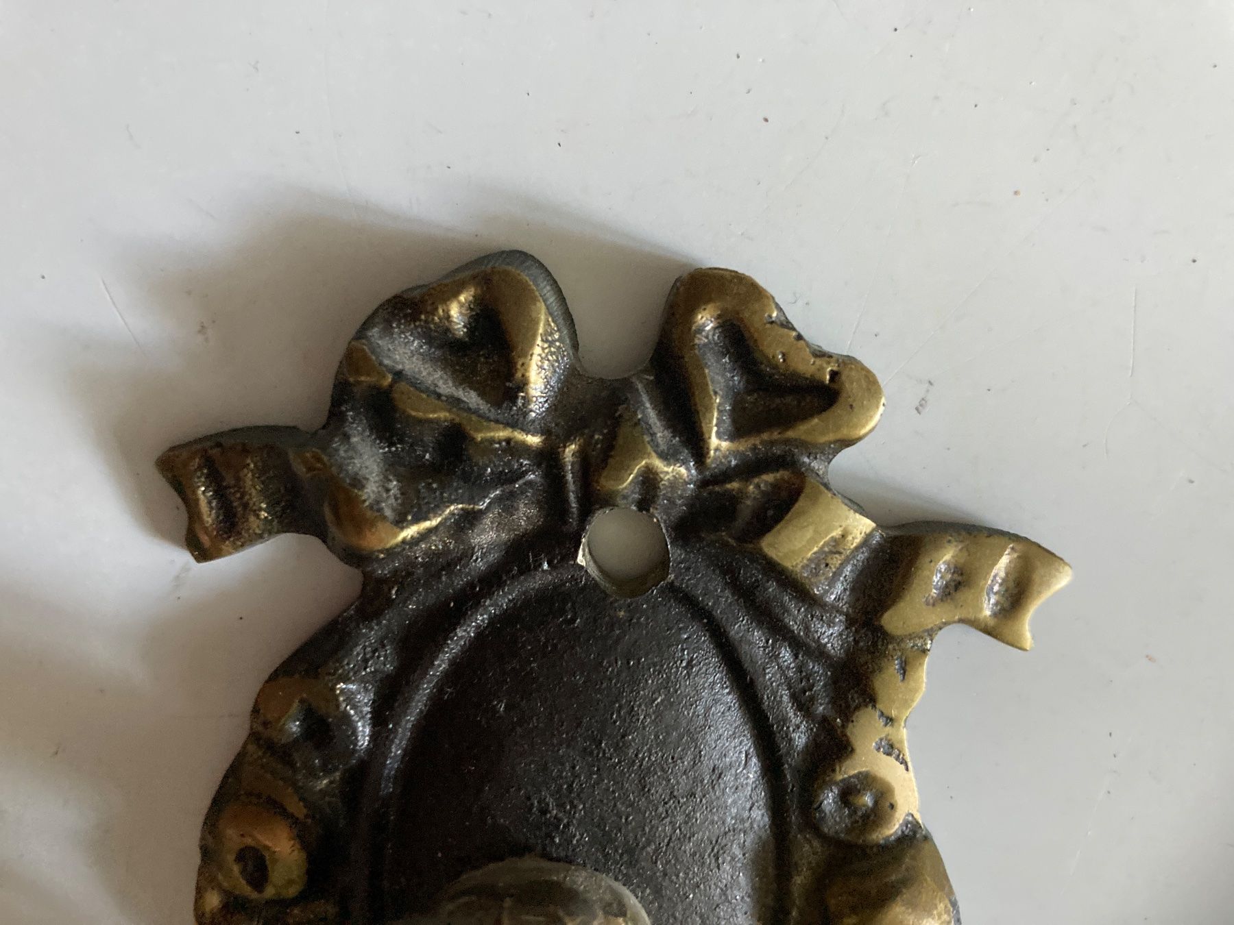 Cloches & sonnailles: Kleine Wand-Glocke aus Messing oder Bronze – D'occasion à Zürich par Chaeffeler 5