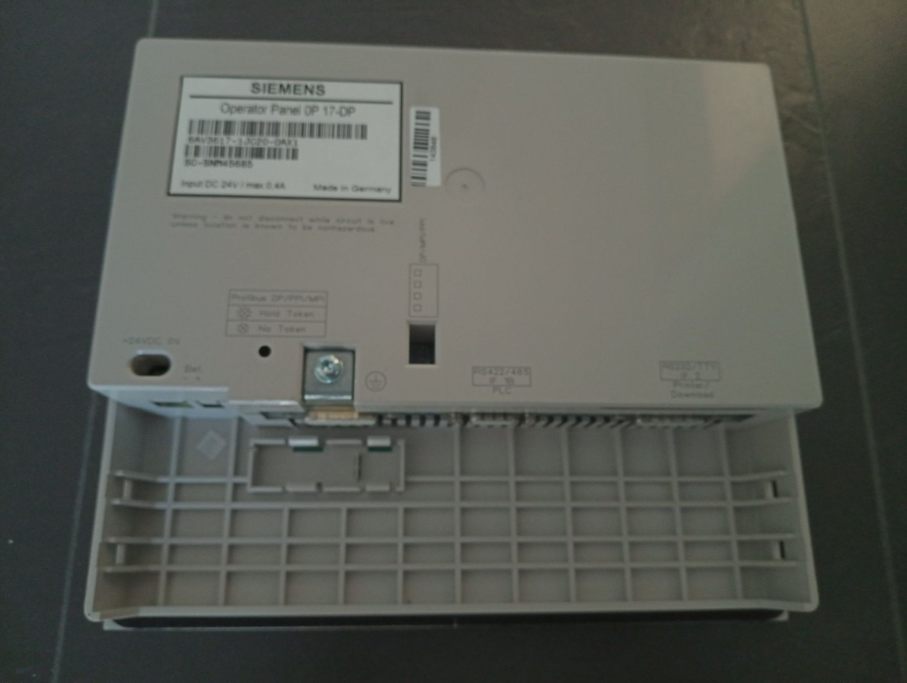 Siemens Elektronikbauteile: Siemens Operator Panel OP 17/DP / 6AV3617-1JC20-0AX1 – Neu (gemäss Beschreibung) aus Ufhusen von HKSC 1