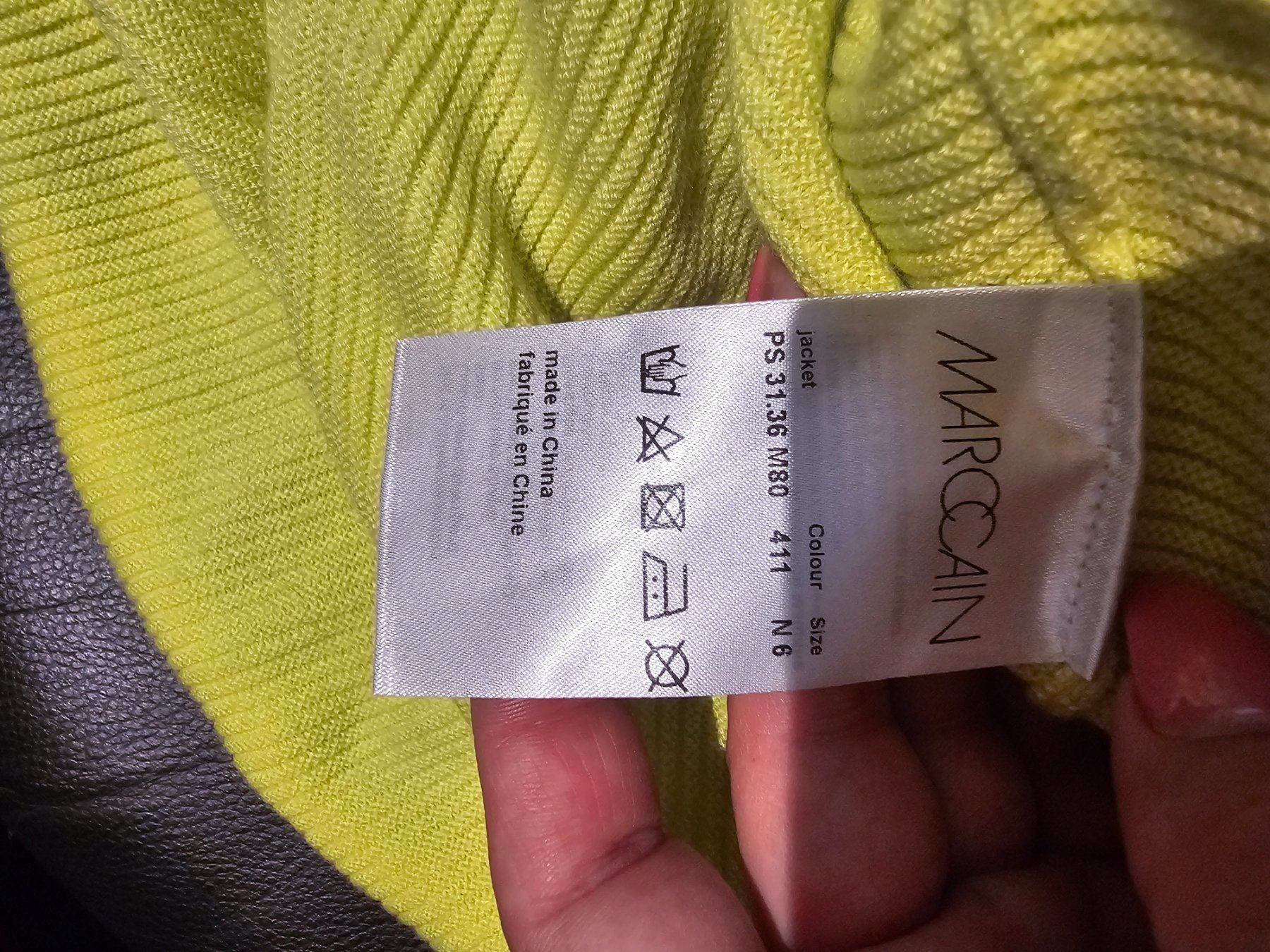 Marc Cain Giacche: Marc Cain Sweatjacke Nr. 6 – Nuovo (secondo la descrizione) da Berg TG venduto da lisboa.sky 4
