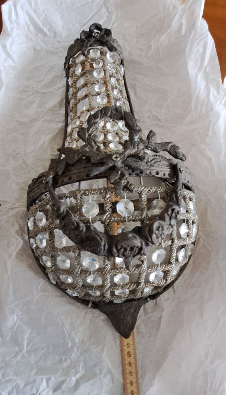 Tutte le decorazioni: Zwei Barock Wandlüster – Usato da Langrickenbach venduto da Eve088 2