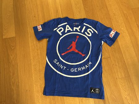 Paris Saint-Germain Jordan T-Shirt, Blau