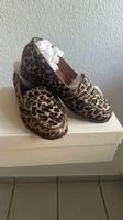 Sezane Leopard Print Moccasins - Size 37 - Stylish Flats!