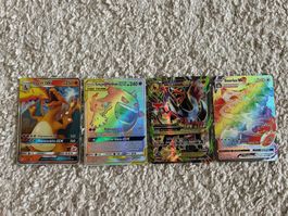 Pokémon Sammelkarten Vmax,Gx,ExTag Team Gx ,Serie