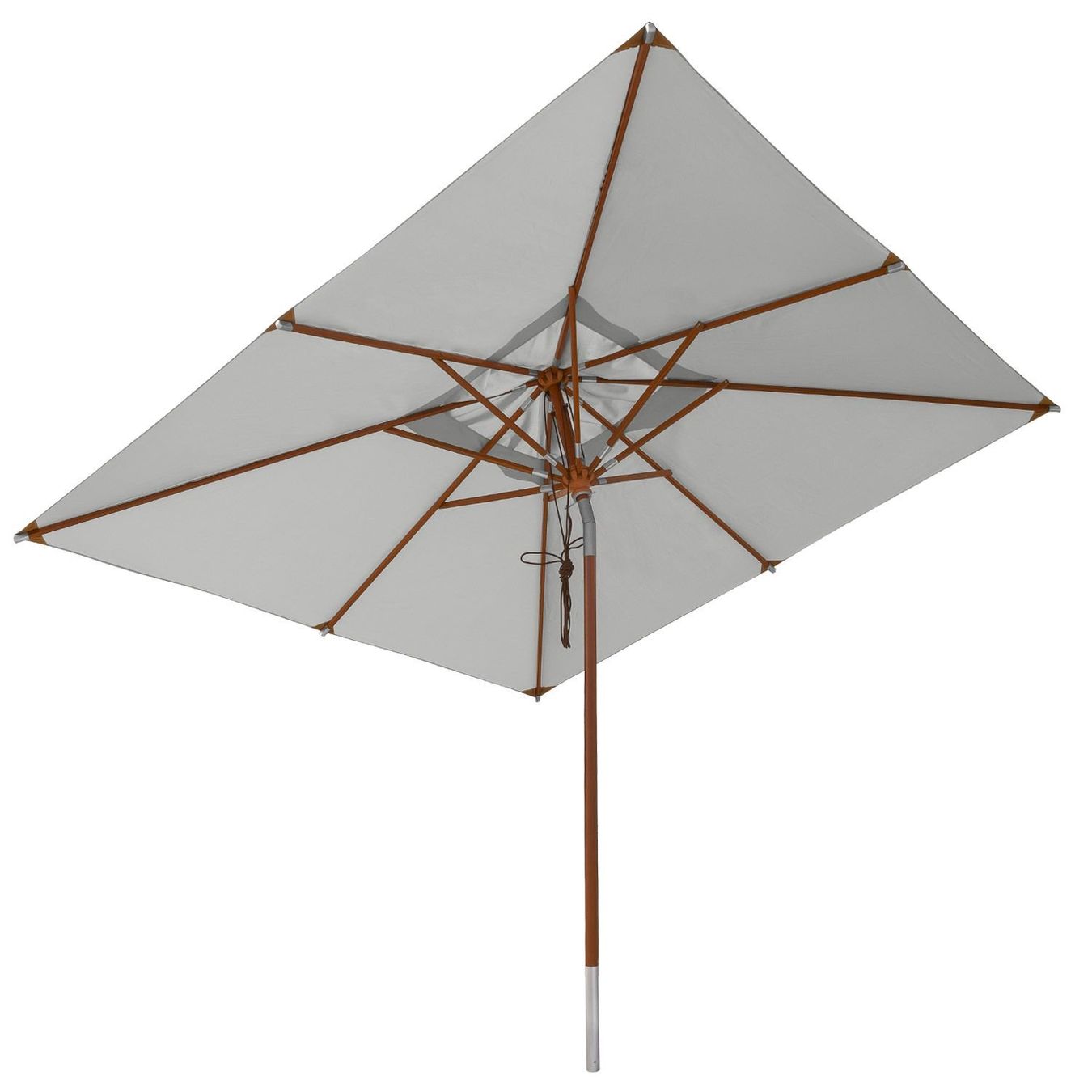Sonnenschirme: anndora Sonnenschirm Knickbar 3x3m grau – Neu und originalverpackt aus Bottighofen von zaap