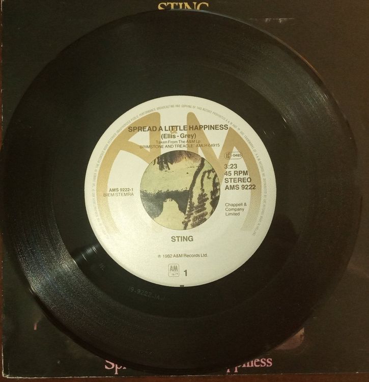 Sting Spread A Little Happiness Kaufen auf Ricardo