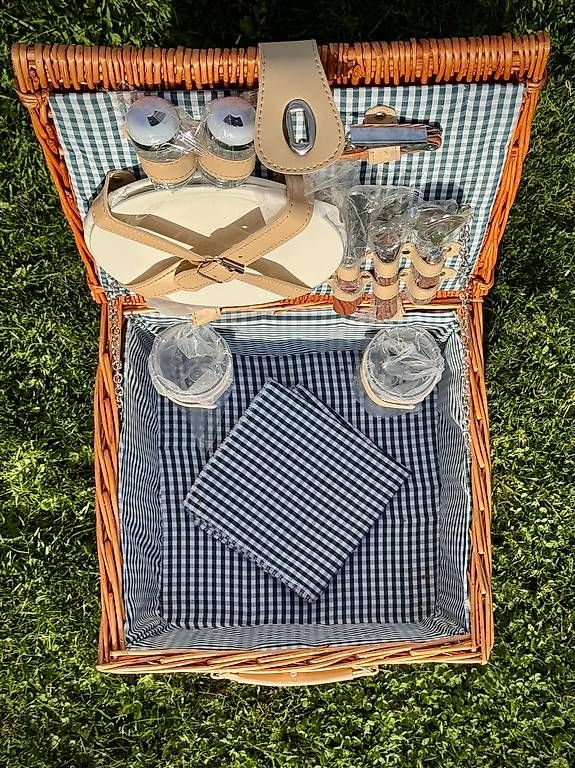 Sonstiges für Haushalt & Wohnen: Picknickkorb – Neu und originalverpackt aus Samstagern von StellaSnuppe 1