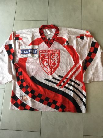 Trikot Maillot Maglia EHC VISP BLACKY BRAIDE !