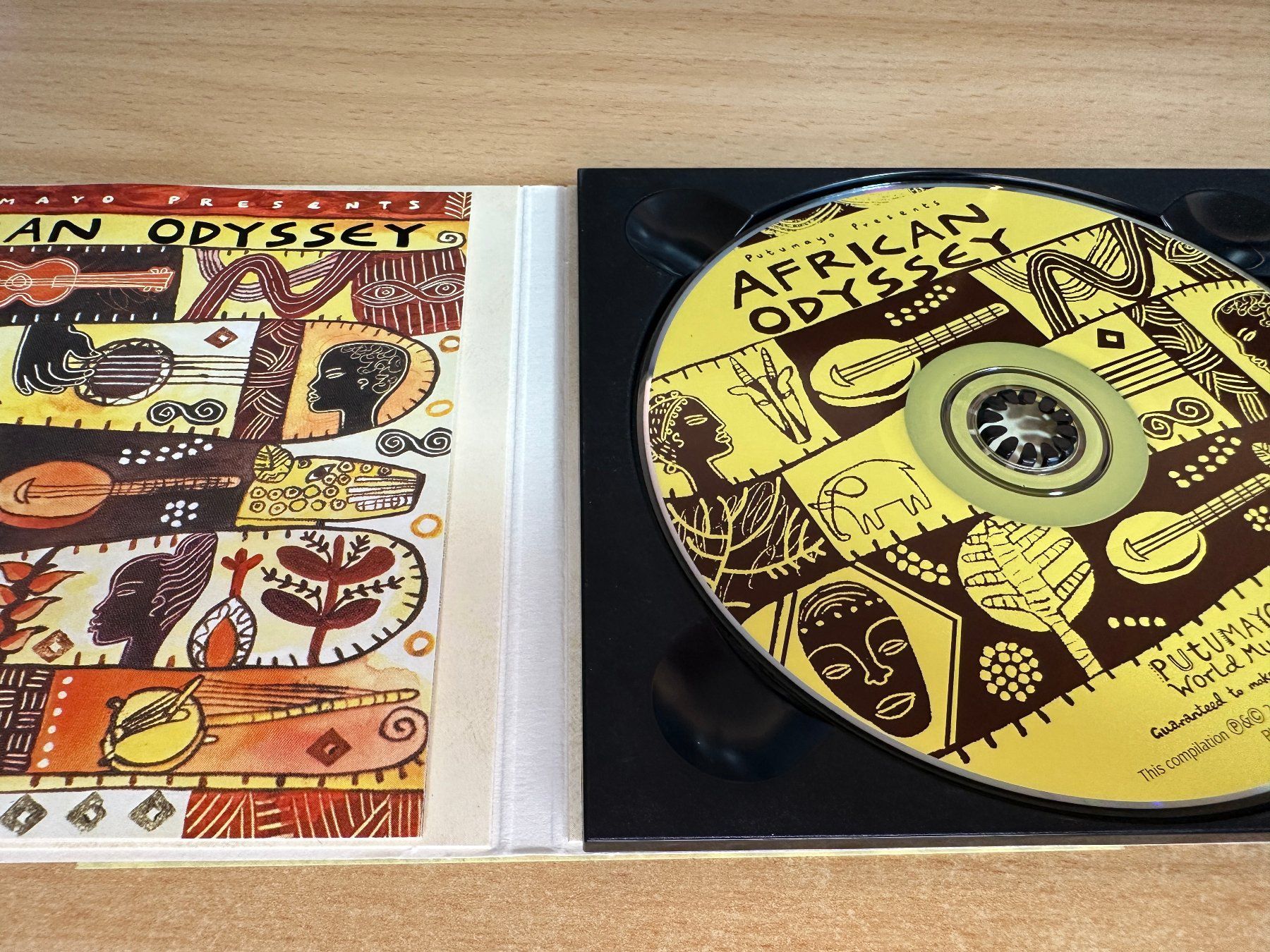 CD: Various – African Odyssey – Usato da Rikon im Tösstal venduto da Alpenmutz 2