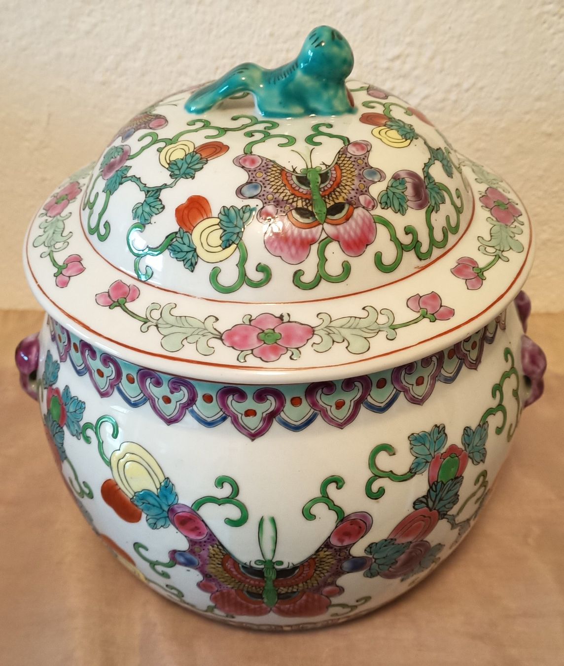 Pentole: Chinesischer Keramik "Ingwertopf" – Usato da Schwerzenbach venduto da oldthings79 1