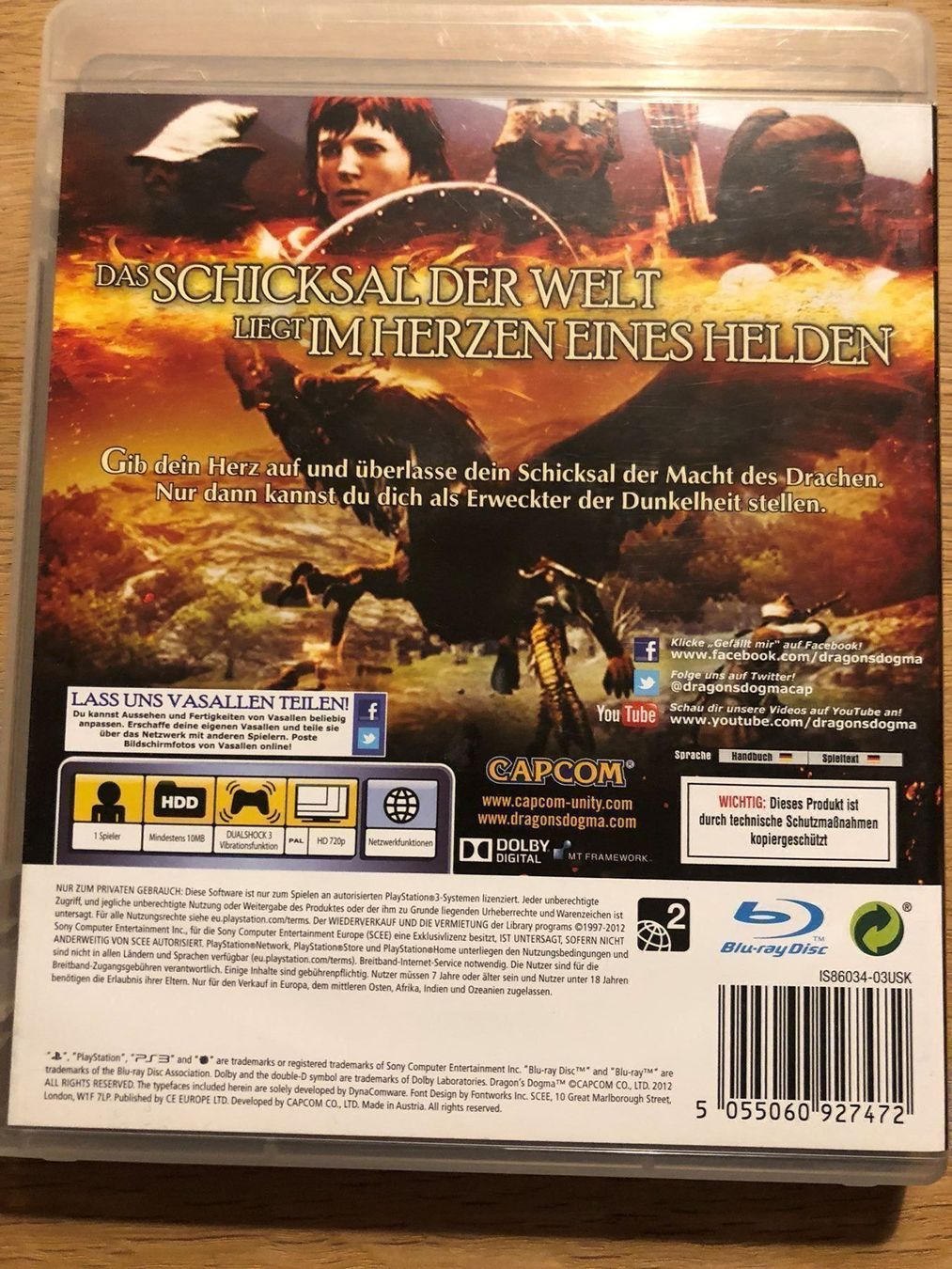 Sony Spiele: Dragons Dogma für Sony PS3 – Gebraucht aus Kestenholz von Inna09 1