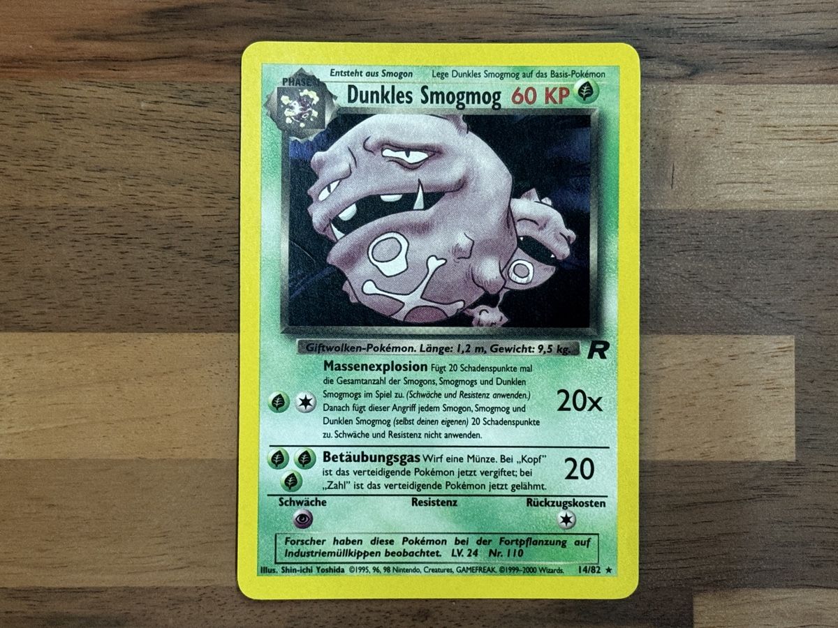 Pokémon Sammelbilder & Trading cards: Pokemon Karte Dunkles Smogmog – Gebraucht aus Glattfelden von Dani_Tanner