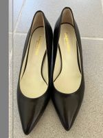Elegante Lederpumps Gr. 39, Rehbraun, Absatz 5 cm, neu