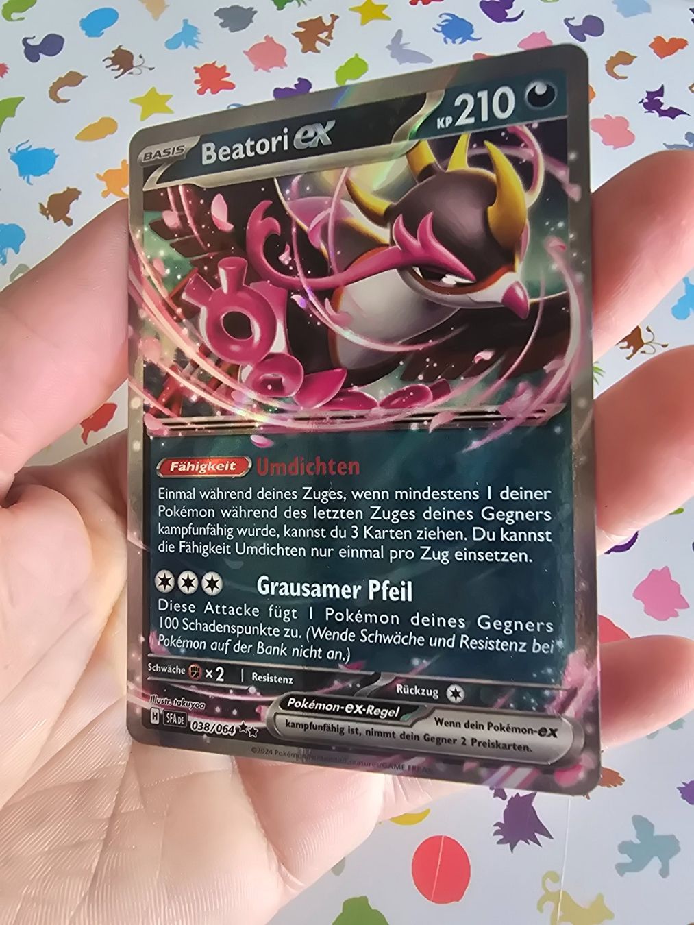 Pokémon Cartes à collectionner: Pokemon, Beatori ex, 038/064,DE – Neuf (Voir description) à Pfäffikon SZ par gmw_8nk9 2
