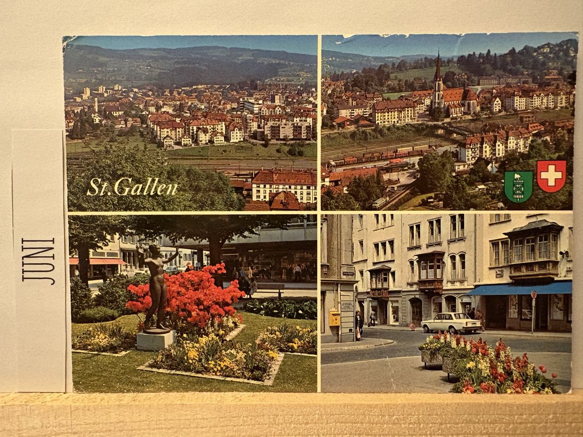Ansichtskarten: AK von St. Gallen – Gebraucht aus Rümlang von Kartenpost1