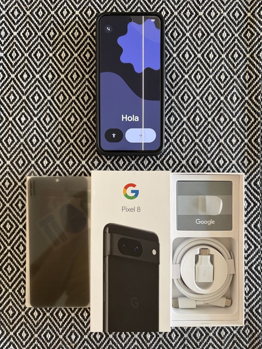 Google Portables: Google Pixel 8 Smartphone Obsidian 128GB – D'occasion à Bern par ber_dp8r