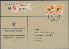 1942 - Bundesverwaltung BVW - Brief - MeF