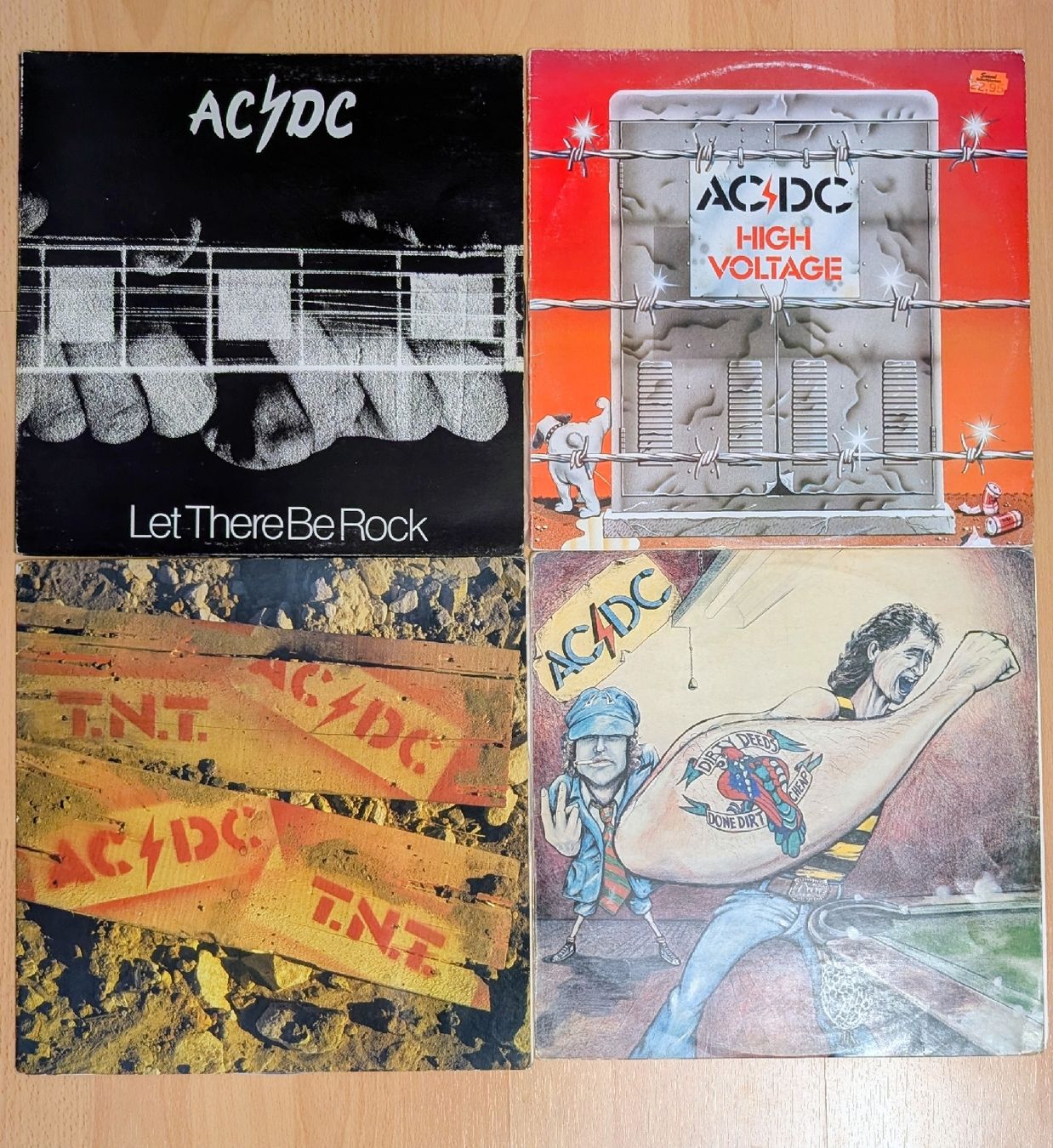 Dischi in vinile: AC/DC Schallplatten Sammlung, Albert Productions – Usato da Sarmenstorf venduto da bw68