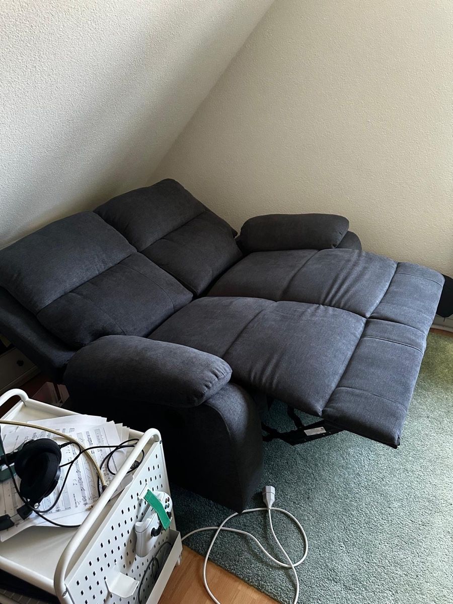 Sofas: 2er Sofa/Sessel mit Relaxfunktion – D'occasion à Birmensdorf ZH par hubinio 3