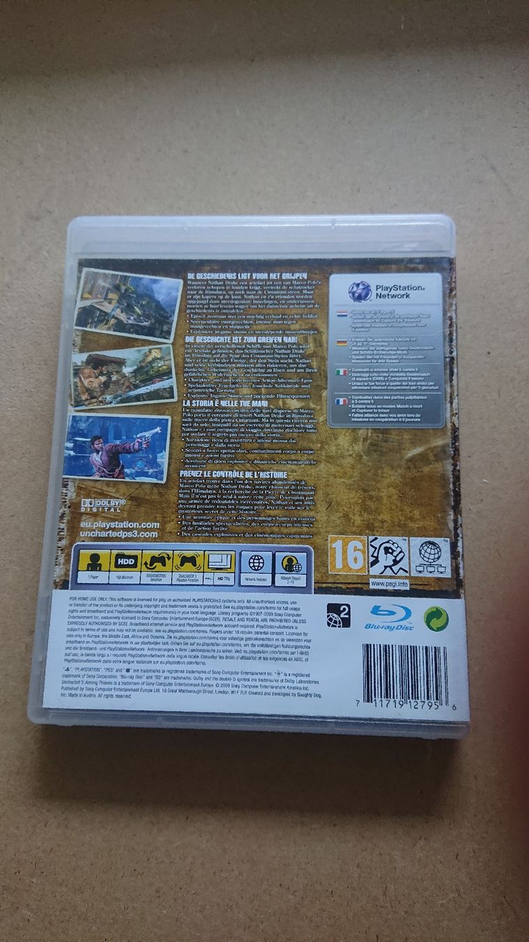 Giochi: Uncharted 2: Among Thieves - PS3 – Usato da Chur venduto da FreakofRarity 1