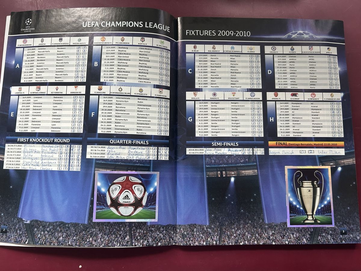 Panini Album: Panini CL Album 2009-2010 – Nuovo (secondo la descrizione) da Binningen venduto da Flagello 2